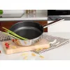 Chảo Inox liền khối chống dính Ceramic Elmich Trimax XS EL3752 size 24cm