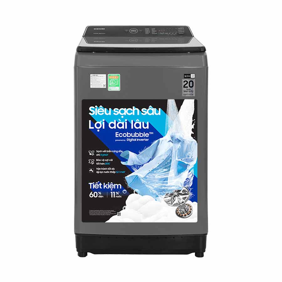 Máy giặt Samsung Ecobubble Inverter 10.5 kg WA10CG5745BDSV