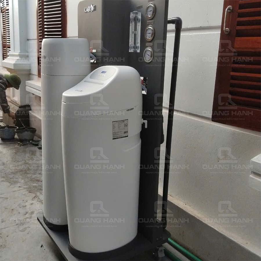 Ảnh thực tế Máy lọc tổng trung tâm cao cấp Karofi WHF-E666 Plus