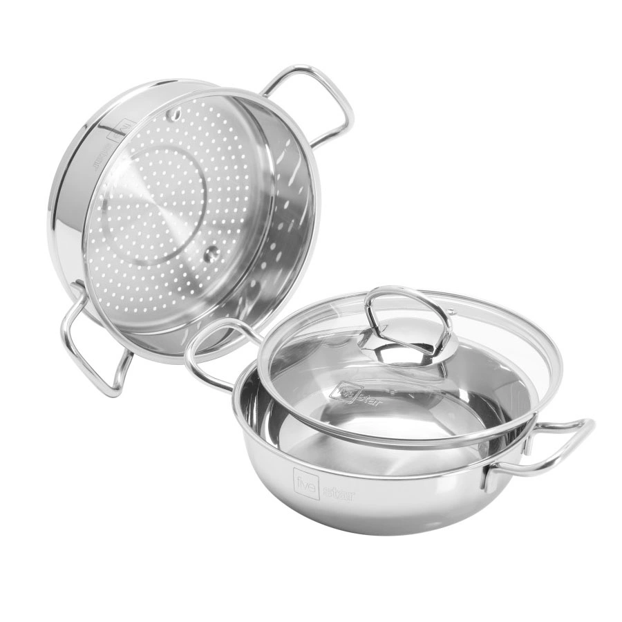 Bộ nồi xửng hấp Inox 430 Fivestar FSNX24IN001 24cm