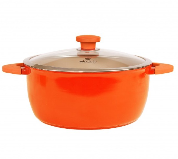Nồi chống dính Elmich cao cấp đáy từ VITAPLUS FIORE 22cm-EL0348