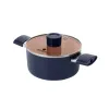 Bộ nồi chống dính Ceramic Elmich EL5240FD01 size 18,20,24cm