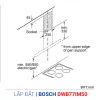 Máy hút mùi gắn tường Bosch DWB77IM50