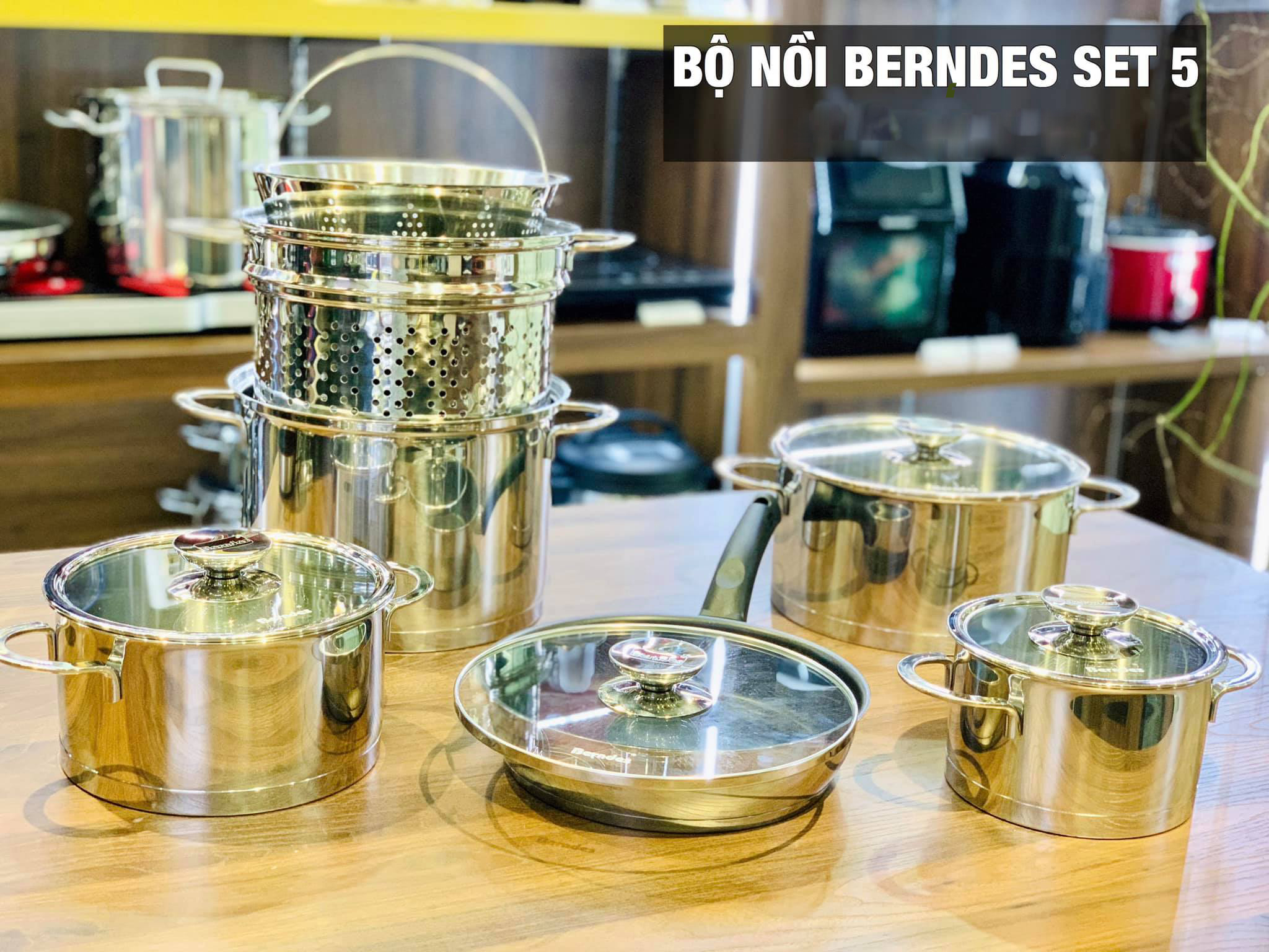 BỘ NỒI BERNDES - toàn cảnh sản phẩm
