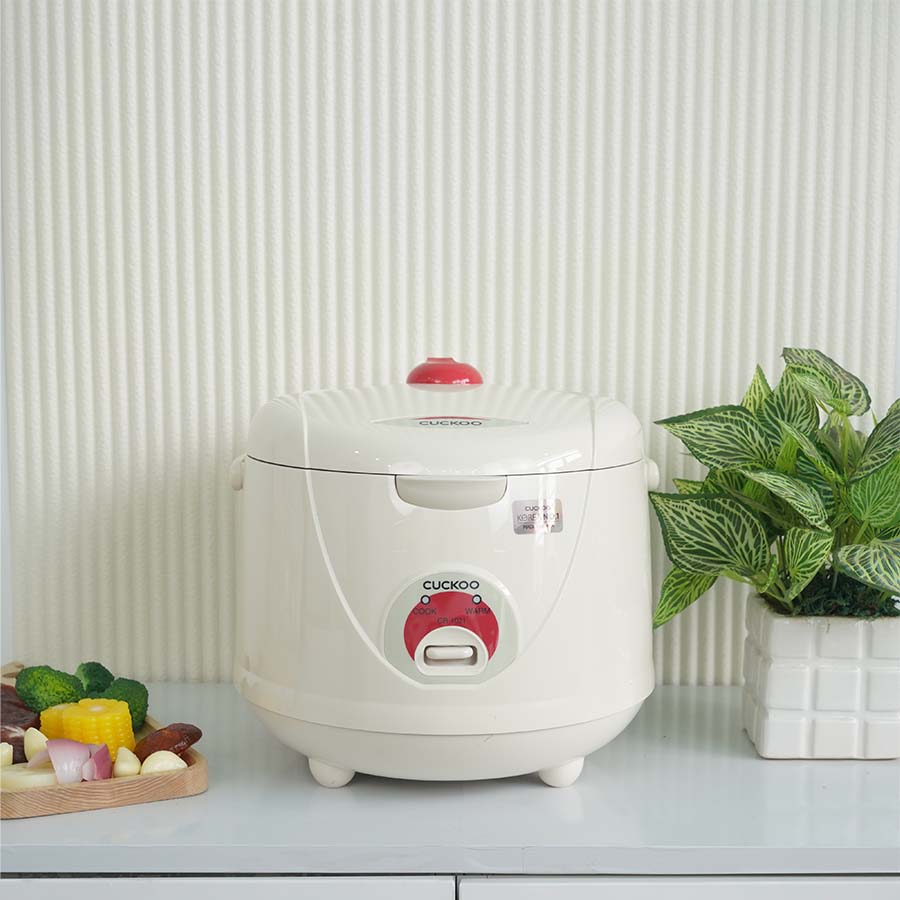 Ảnh thực tế Nồi cơm điện Cuckoo CR-1021 dung tích 1.8 lít (Màu trắng)