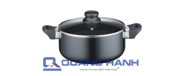 Nồi từ Aluminium ELO Ducto 28cm vung kính