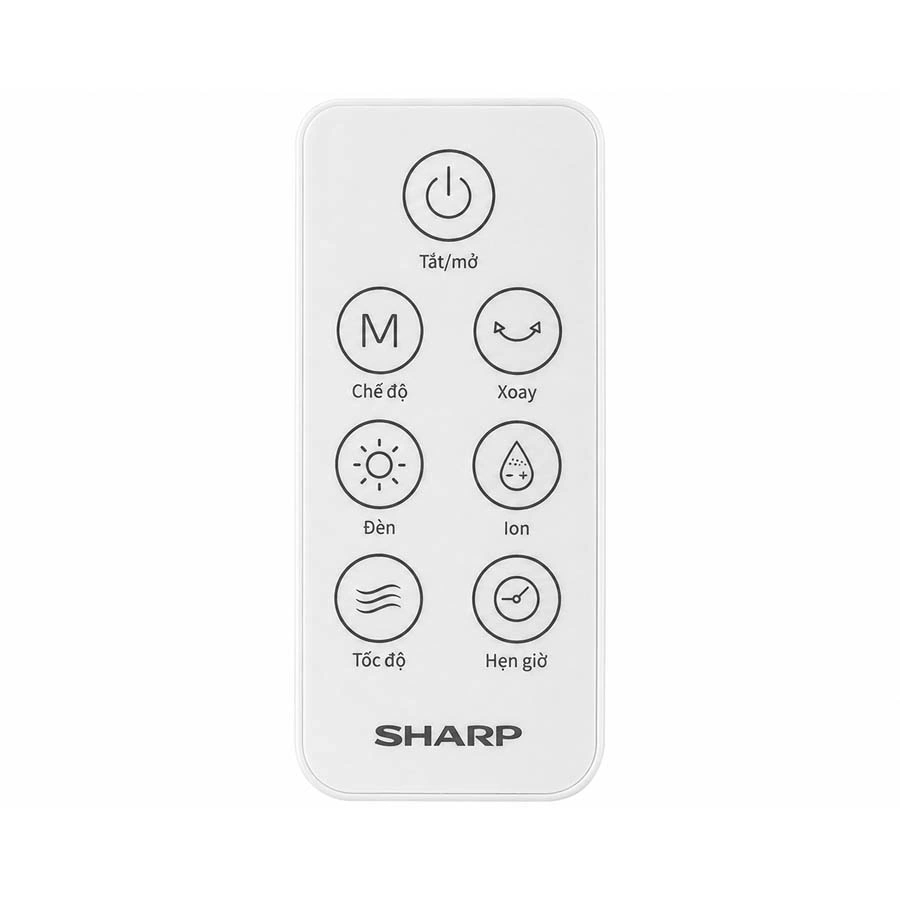 Quạt tuần hoàn Sharp 9 cánh PJ-CD404V-W