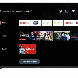 Android Tivi Sharp 4K 55 inch 4T-C55EK2X