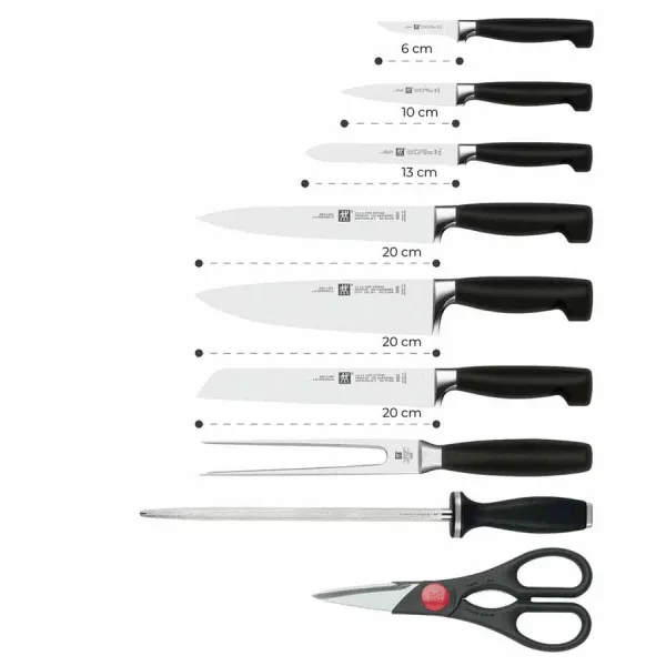 Hộp dao ZWILLING Four Star 10 món