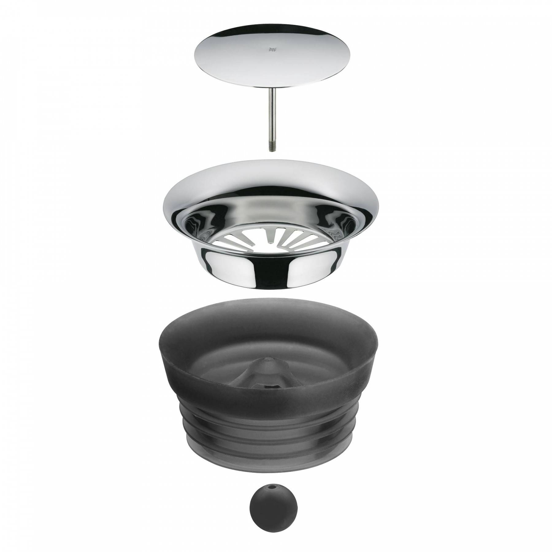 Bình Nước Thủy Tinh WMF Water Decanter 1 Lít Black 0617706040