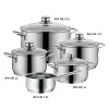 Bộ Nồi WMF Diadem Plus 0730356040 5 món