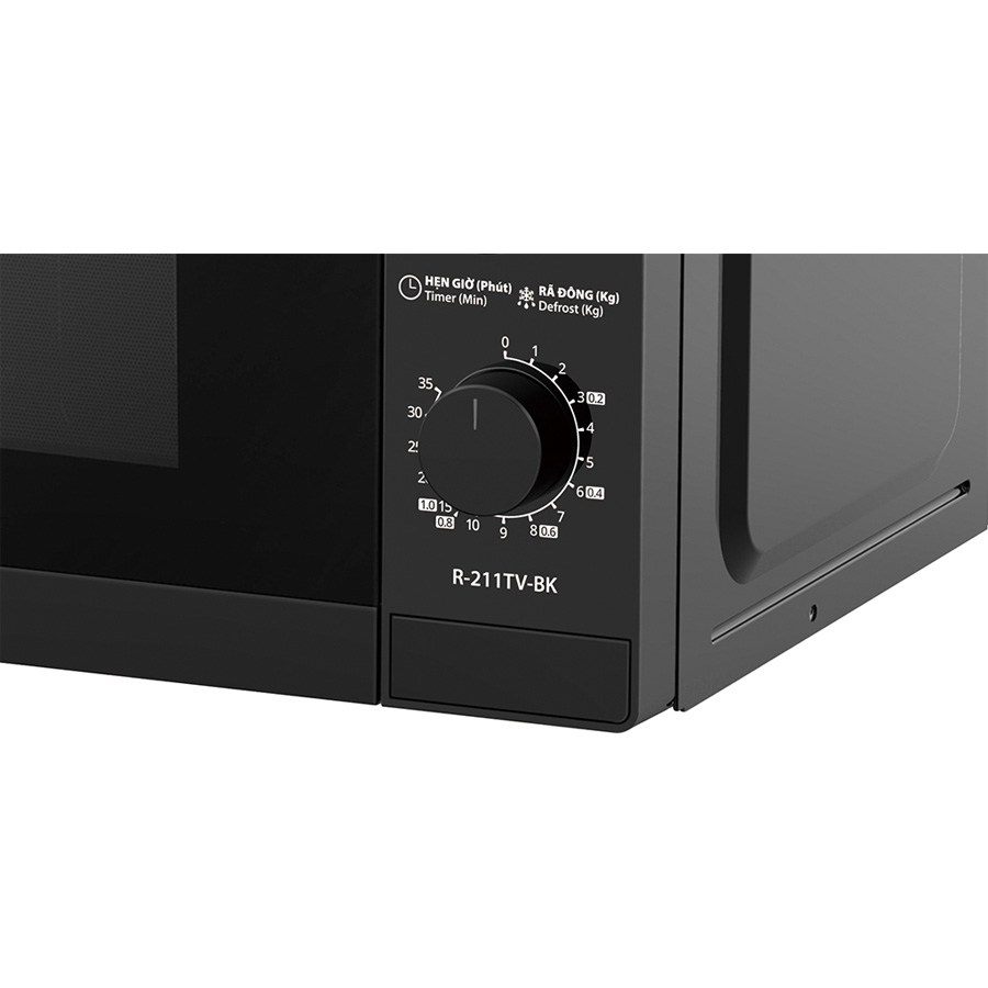 Lò vi sóng Sharp R-211TV-BK 21 lít
