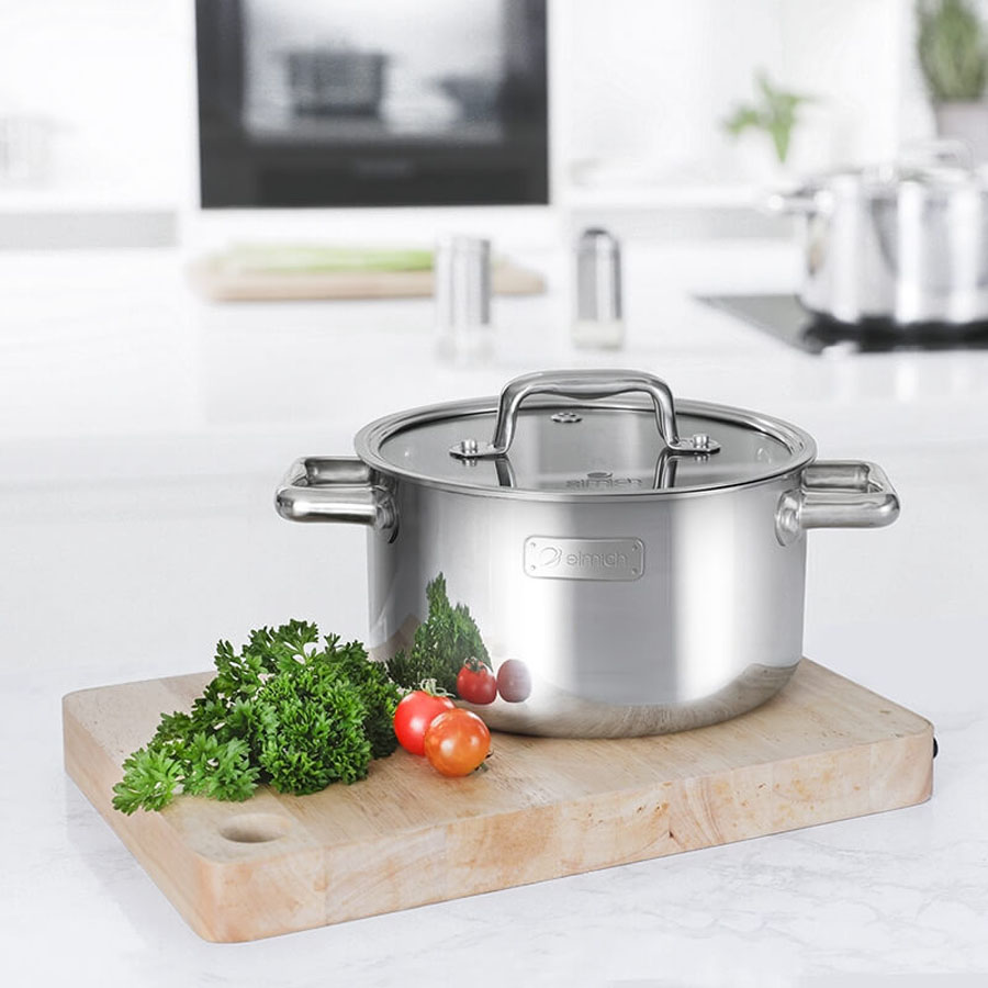 Nồi Inox liền khối Elmich Trimax Eco EL3993 size 20cm
