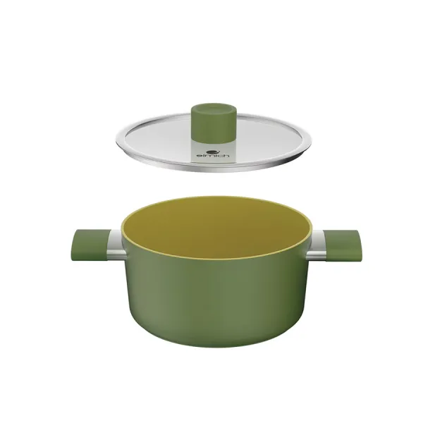 Nồi chống dính Ceramic Elmich Olive EL5536OV18 size 18cm