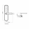 Khóa điện tử Hafele DL6100 912.20.582
