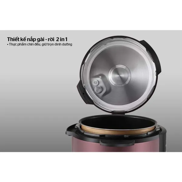Nồi áp suất điện đa năng Sunhouse 6 lít SHD1657