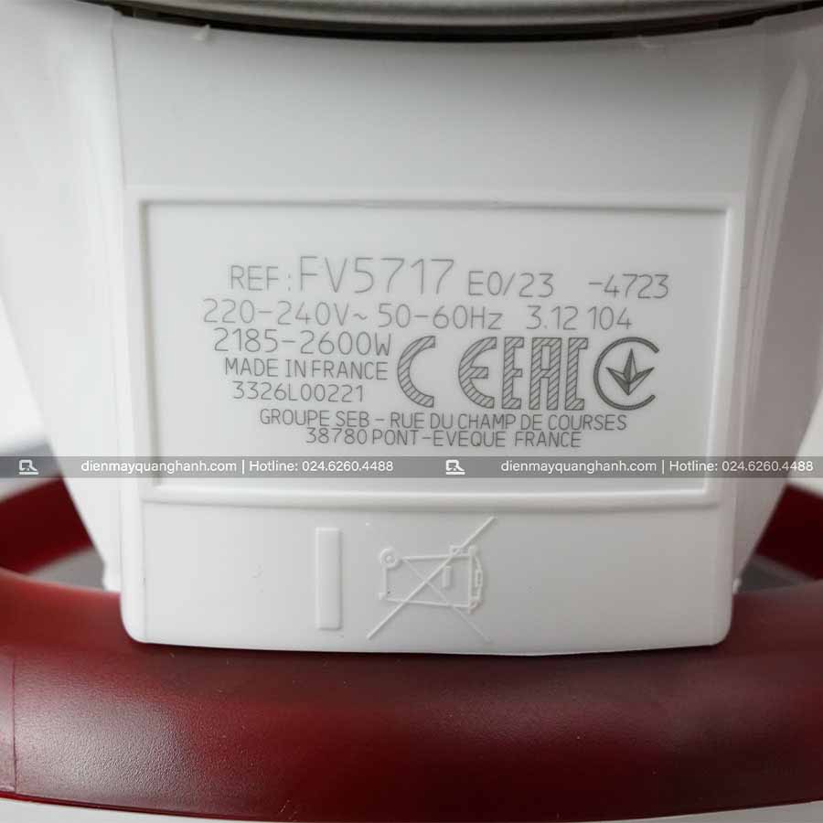 Ảnh thực tế Bàn ủi hơi nước Tefal FV5717E0 – 2500W