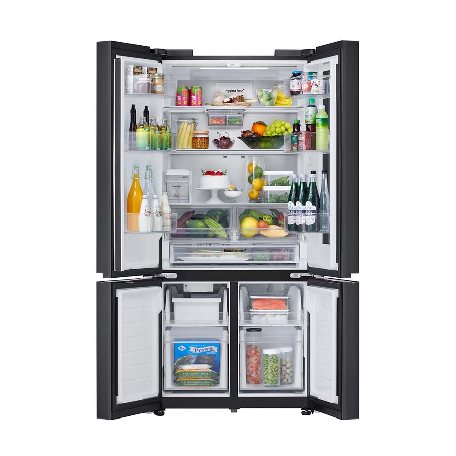 Tủ lạnh LG Inverter 617 lít Multi Door InstaView LFB61BLGAI