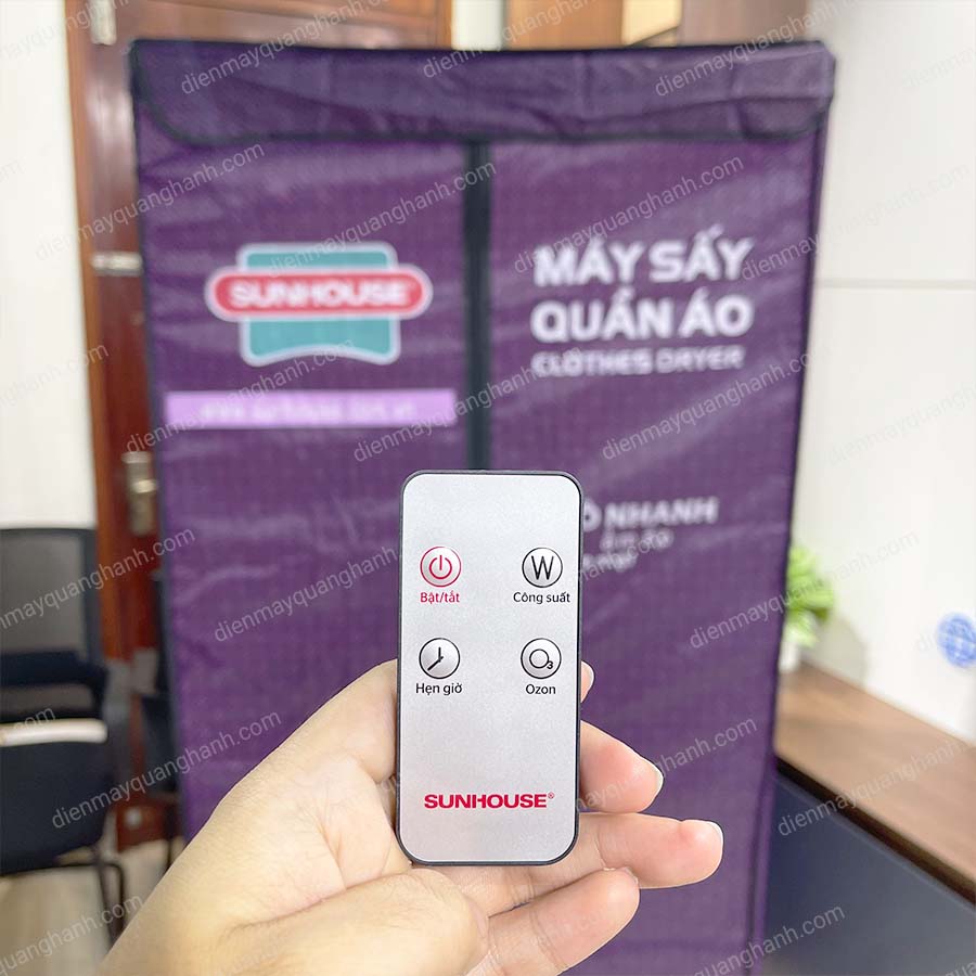 Ảnh thực tế Máy sấy quần áo Sunhouse SHD2707 1500W