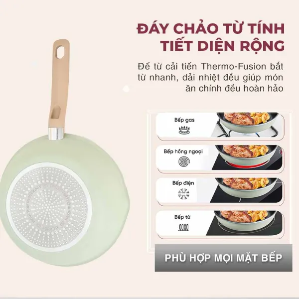 Chảo sâu lòng Tefal So Matcha 24cm G1796495
