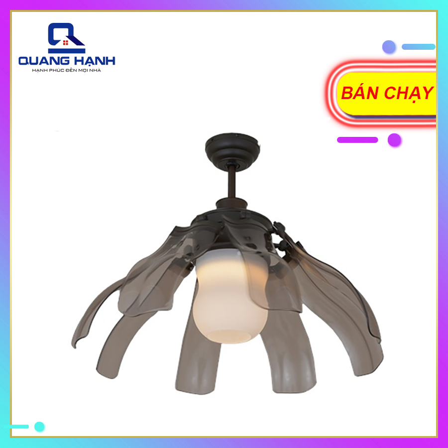 Quạt trần KAIYO cao cấp CHIB-107 có điều khiển - toàn cảnh sản phẩm