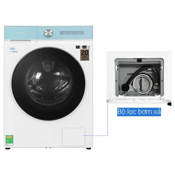 Máy giặt sấy Samsung Inverter 14 kg WD14BB944DGMSV