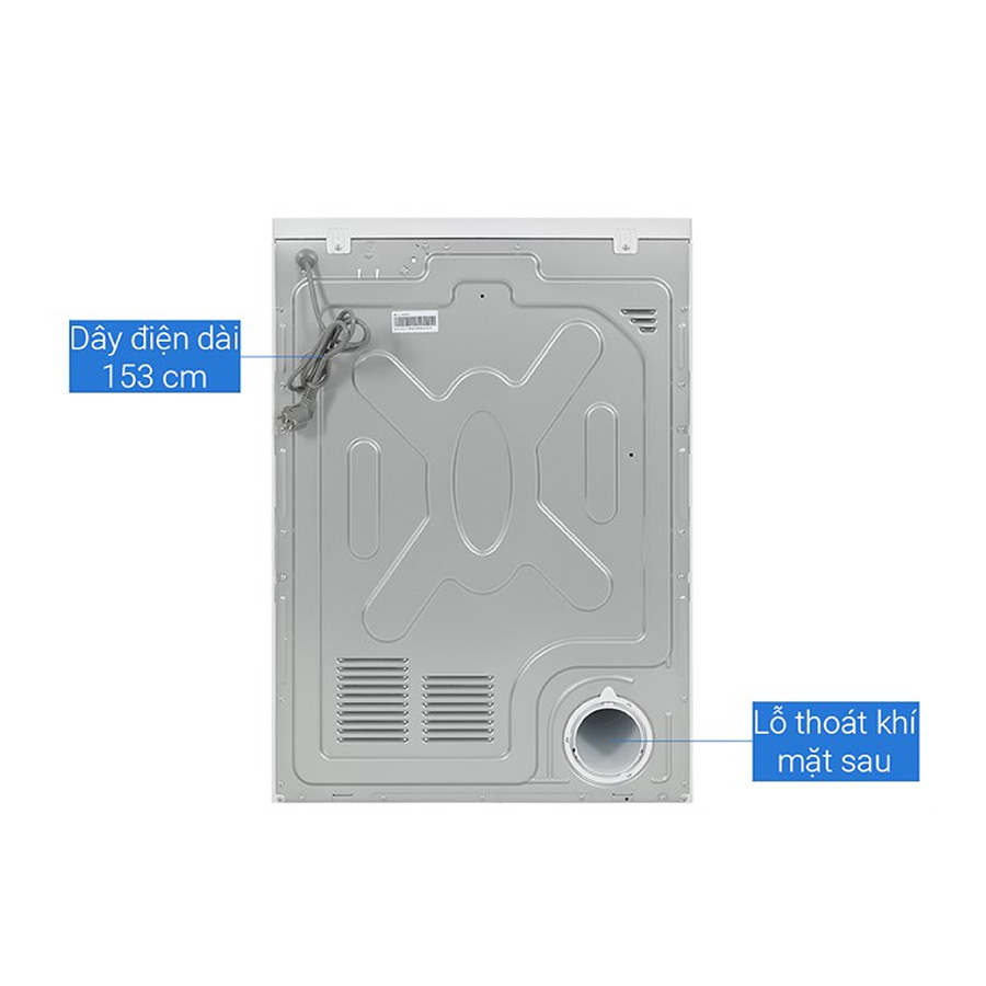 Máy sấy quần áo Casper 7.2 kg TD-72VWD