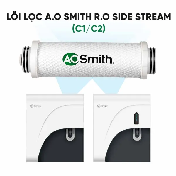 Lõi lọc A.O Smith RO – Side Stream (C1/C2)