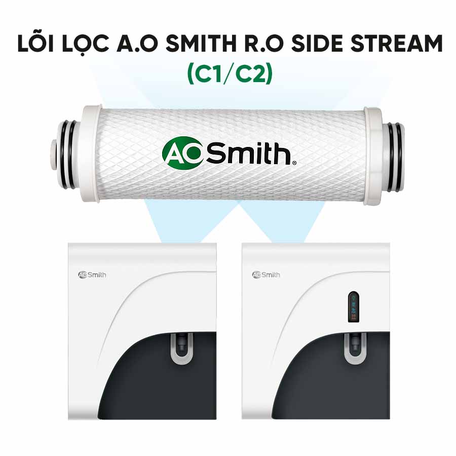 Lõi lọc A.O Smith RO – Side Stream (C1/C2)