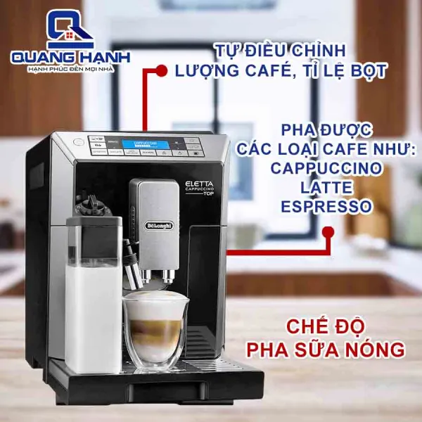 Máy pha cà phê Delonghi ECAM45.760.B
