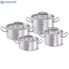 Bộ nồi từ Fissler Original Profi set 4 nắp inox