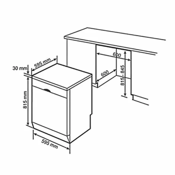 Máy rửa bát Bosch SMS4HBW00D