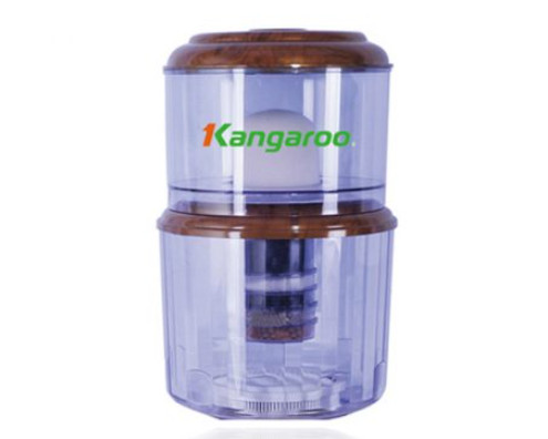 Máy làm nóng lạnh nước uống Kangaroo loại đứng có đèn Led KG45