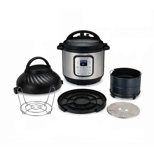 Nồi Áp Suất Điện Kết Hợp Chiên Không Dầu Instant POT Duo Crisp 11-In-1 Dung Tích 8 lít