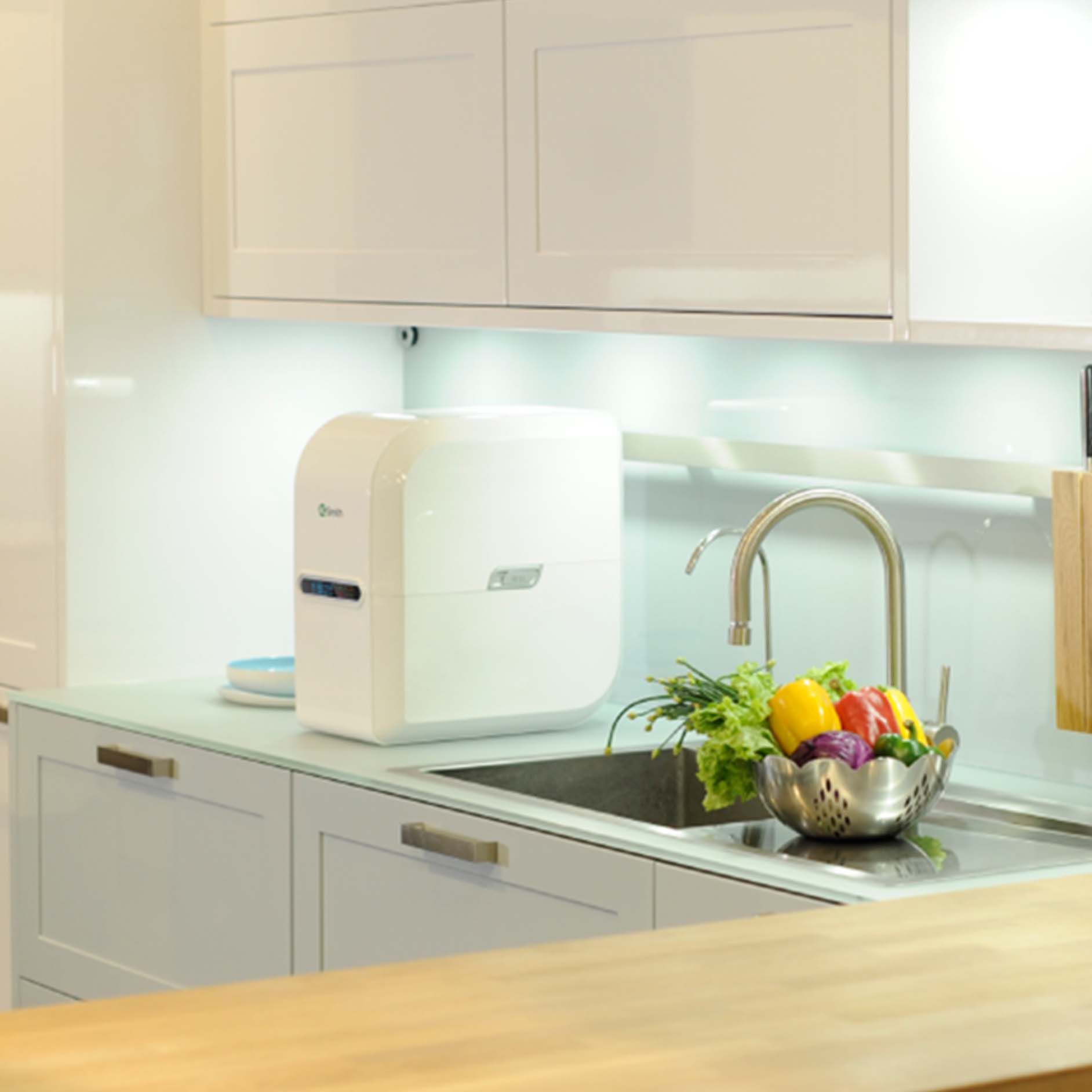 Ảnh thực tế Máy lọc nước RO dưới chậu rửa A.O Smith AR75-A-S-2