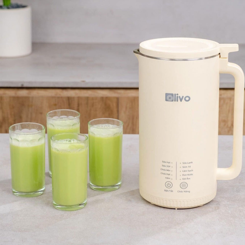 Ảnh thực tế Máy làm sữa hạt Olivo CB2000