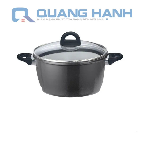 Nồi từ ELO Aluminium Black Vision tráng men 16 cm