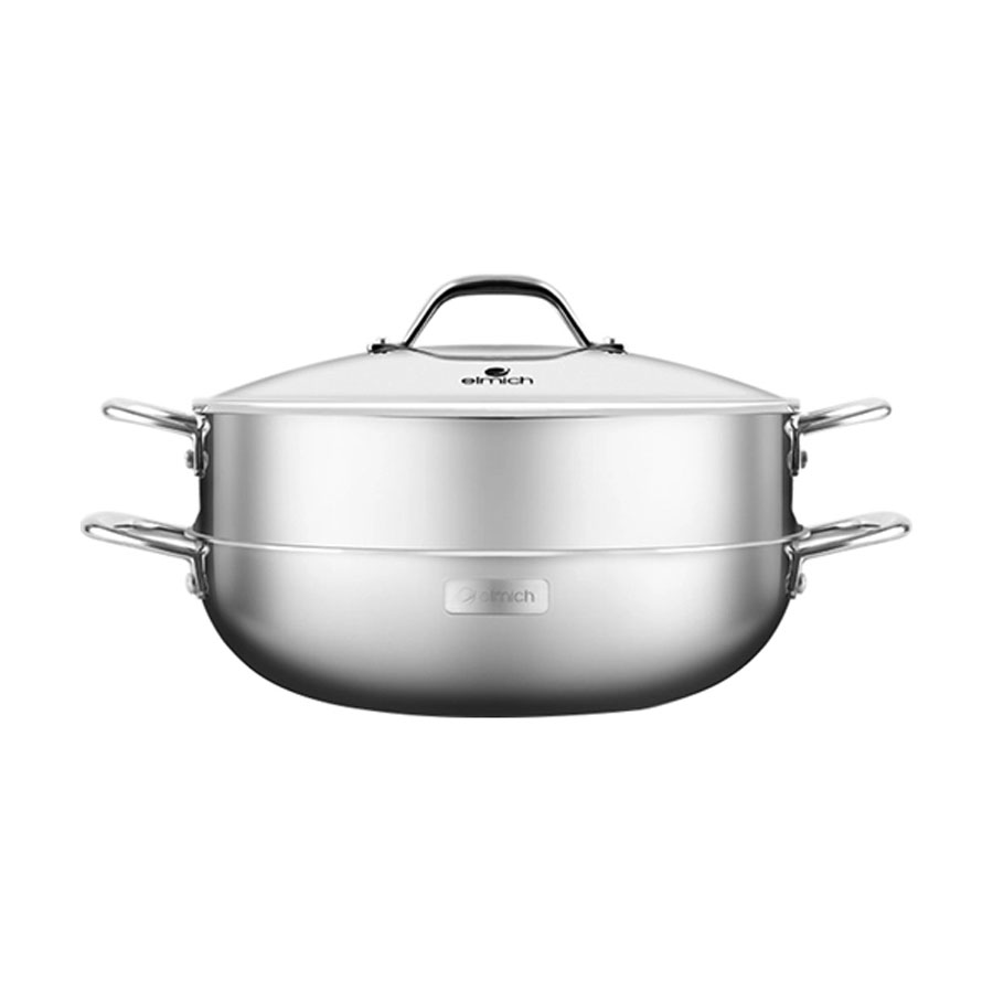 Chảo hấp đa năng Inox liền khối Elmich Trimax CZ EL3832 size 28cm - toàn cảnh sản phẩm