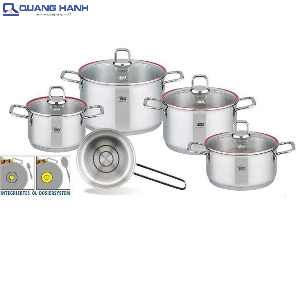 Bộ nồi Elo Premium Excellent 5 món - toàn cảnh sản phẩm