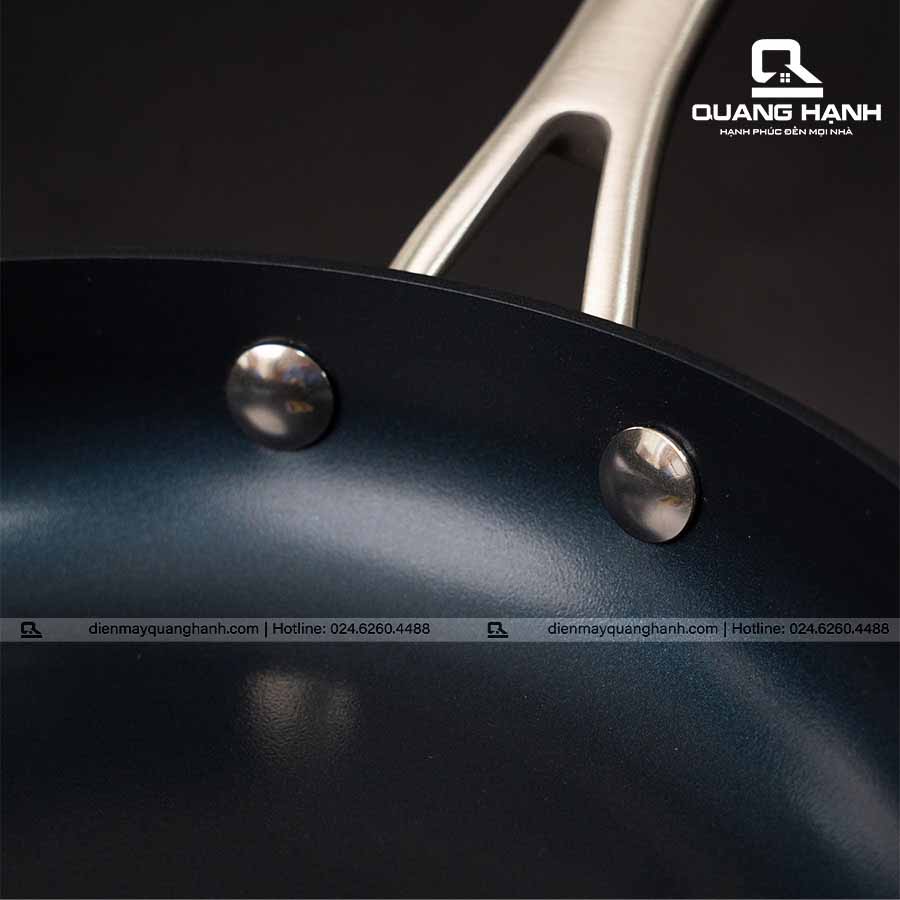 Ảnh thực tế Chảo Inox chống dính cao cấp Ciwete 20cm SS0203-A