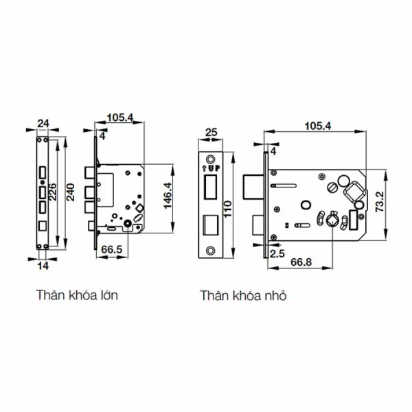 Khóa điện tử Hafele EL7200 912.05.714