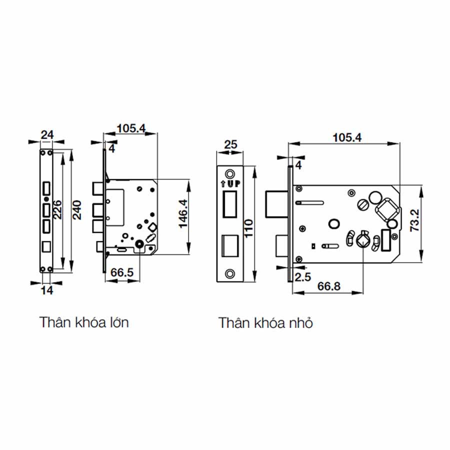 Khóa điện tử Hafele EL7200 912.05.714