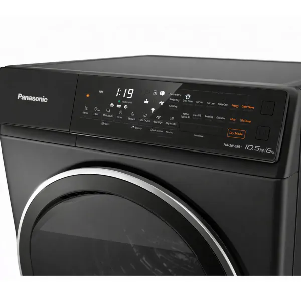 Máy giặt sấy Panasonic Inverter 10.5/6 kg NA-S056FR1BV