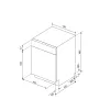 Máy rửa bát độc lập Malloca MDW10-BS08FS