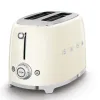 Máy nướng bánh mỳ smeg màu kem TSF01CREU