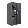 Tủ lạnh Aqua Inverter 646 lít Side by Side AQR-S682XA(SLB)