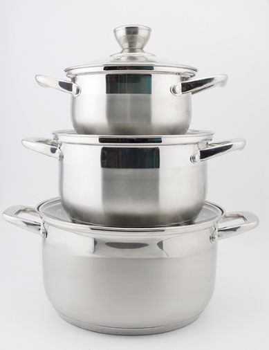 Bộ nồi 3 chiếc(16,20,24)inox Elmich EL3337-2353337 - toàn cảnh sản phẩm