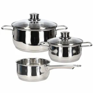 Bộ nồi WMF DIADEM PLUS 3 món 2 nồi 1 quánh 0730299990