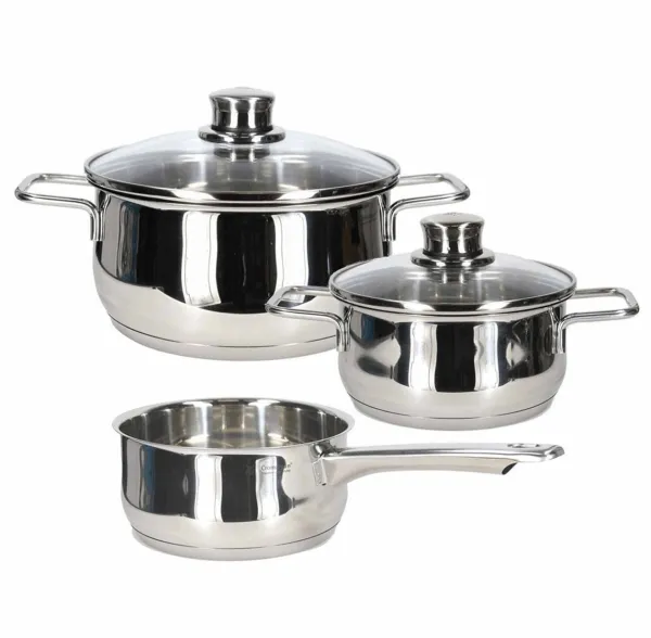 Bộ nồi WMF DIADEM PLUS 3 món 2 nồi 1 quánh 0730299990