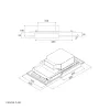 Máy hút mùi âm trần Malloca FASCIA-C-90